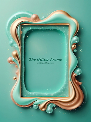 PSD 편집이미지 곡선 프레임 사람없음 반짝임 금색 화려 디지털합성 직사각형 민트색 카피스페이스 편집소스 이미지편집 도형 선 컬러 컨셉 모션 공백 파일형식