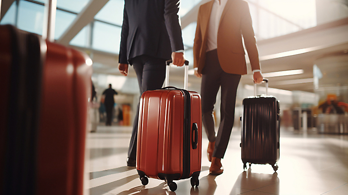 JPG 전신 편집이미지 남자 비즈니스 성인 두명 캐리어 잡기 업무 직장인 디지털합성 출장 성인남자만 편집실사 AI인물포토 AI콘텐츠 직업 모션 사람 여행가방 작업 CG 남자만 성인만 파일형식 AI포토