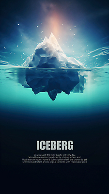 PSD 편집이미지 바다 겨울 사람없음 얼음 남극 북극 빙산 이미지편집 자연요소 계절 극지방 파일형식