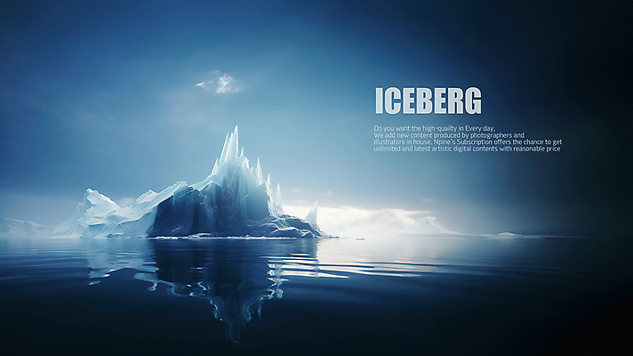 PSD 편집이미지 바다 겨울 사람없음 얼음 남극 북극 빙산 이미지편집 자연요소 계절 극지방 파일형식