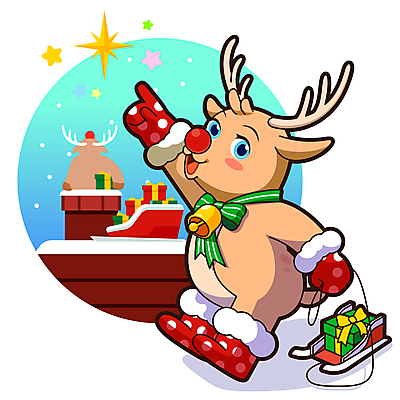 별 장갑 신발 크리스마스 일러스트 지붕 굴뚝 크리스마스선물 서기 앉기 사람없음 선물상자 루돌프 가리킴 크리스마스캐릭터 썰매 월간캐릭터 일러캐릭터 AI파일 자연요소 캐릭터 잡화 기념일 모션 사슴 선물 손짓 상자 파일형식 벡터