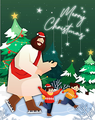 전신 나무 손글씨 영어 여자 남자 별 기독교 어린이 크리스마스 겨울 일러스트 손짓 소녀 소년 성인 세명 초록색 크리스마스트리 만세 스케이트 풀 예수 즐거움 빙판 아이스스케이트 눈덮임 국내일러스트 AI파일 자연요소 식물 문자 계절 기념일 감정 종교 스포츠용품 컬러 컨셉 모션 사람 신_종교 파일형식 벡터