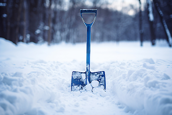 JPG 편집이미지 길 겨울 사람없음 설원 눈 삽 디지털합성 쌓인눈 제설 폭설 눈덮임 편집실사 AI포토 AI콘텐츠 자연요소 계절 컨셉 날씨 눈_날씨 자연재해 CG 파일형식