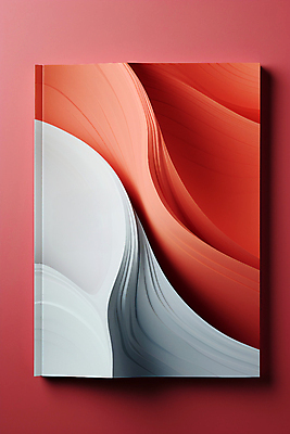 JPG 편집이미지 디자인 표지 물결 곡선 추상 사람없음 책 빨간색 웨이브 미니멀 이미지편집 편집실사 AI포토 AI콘텐츠 선 컬러 무늬 CG 파일형식