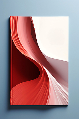 JPG 편집이미지 디자인 표지 물결 곡선 추상 사람없음 책 빨간색 웨이브 미니멀 이미지편집 편집실사 AI포토 AI콘텐츠 선 컬러 무늬 CG 파일형식