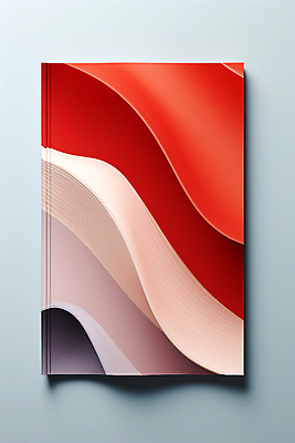 JPG 편집이미지 디자인 표지 물결 곡선 추상 사람없음 책 빨간색 웨이브 미니멀 이미지편집 편집실사 AI포토 AI콘텐츠 선 컬러 무늬 CG 파일형식