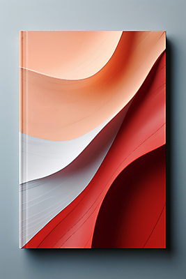 JPG 편집이미지 디자인 표지 물결 곡선 추상 사람없음 책 빨간색 웨이브 미니멀 이미지편집 편집실사 AI포토 AI콘텐츠 선 컬러 무늬 CG 파일형식