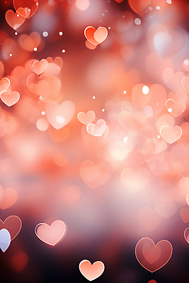 JPG 편집이미지 백그라운드 사랑 사람없음 빨간색 귀여움 하트 하트백그라운드 블러효과 이미지편집 편집실사 AI컴퓨터그래픽 AI콘텐츠 모양 감정 컬러 컨셉 CG 블러 파일형식 효과