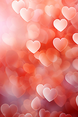 JPG 편집이미지 백그라운드 사랑 사람없음 빨간색 귀여움 하트 하트백그라운드 블러효과 이미지편집 편집실사 AI컴퓨터그래픽 AI콘텐츠 모양 감정 컬러 컨셉 CG 블러 파일형식 효과