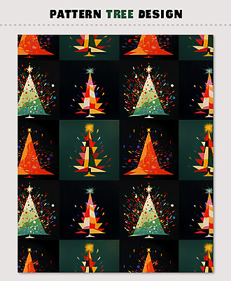 PSD 나무 편집이미지 별 백그라운드 크리스마스 패턴 사람없음 컬러풀 크리스마스트리 패턴백그라운드 크리스마스배경 이미지편집 자연요소 식물 기념일 컬러 무늬 파일형식