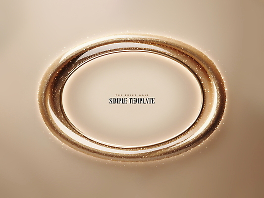 PSD 편집이미지 프레임 사람없음 반짝임 갈색 금속 금색 디지털합성 심플 광택 타원형 편집소스 이미지편집 컬러 모션 재질 원형 파일형식