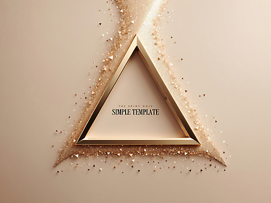 PSD 편집이미지 프레임 사람없음 반짝임 갈색 금속 금색 삼각형 디지털합성 심플 광택 편집소스 이미지편집 도형 컬러 모션 재질 파일형식