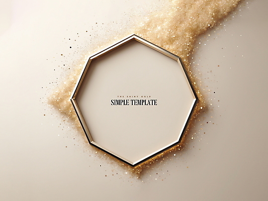 PSD 편집이미지 프레임 사람없음 반짝임 갈색 금속 금색 디지털합성 심플 광택 팔각형 편집소스 이미지편집 도형 컬러 모션 재질 파일형식
