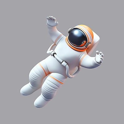 전신 PSD 편집이미지 캐릭터 팔벌리기 한명 사람 성인 3D 우주비행사 우주복 성인한명만 편집3D 1 옷 모션 우주 디지털합성 성인만 파일형식