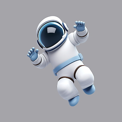 전신 PSD 편집이미지 캐릭터 팔벌리기 한명 사람 성인 3D 우주비행사 우주복 성인한명만 편집3D 1 옷 모션 우주 디지털합성 성인만 파일형식