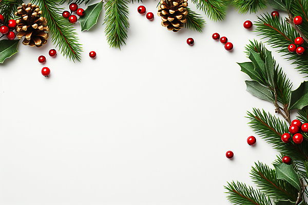 JPG 편집이미지 열매 크리스마스 겨울 프레임 사람없음 풀잎 디지털합성 솔방울 솔잎 카피스페이스 편집실사 AI포토 AI콘텐츠 식물 계절 기념일 잎 공백 풀_식물 CG 파일형식