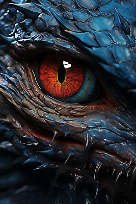 JPG 편집이미지 파충류 사람없음 파란색 유행 눈동자 비늘 드래곤 청룡 안구 2024년 이미지편집 편집실사 AI포토 AI콘텐츠 동물 컬러 신체부위 용 눈_신체부위 연도 CG 파일형식 사방신