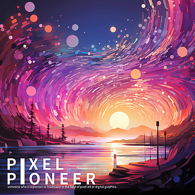 PSD 편집이미지 백그라운드 추상 풍경 사람없음 컬러풀 태양 일몰 디지털합성 그라데이션 픽셀 편집소스 이미지편집 자연요소 컬러 무늬 노을 파일형식