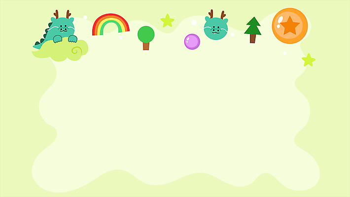 나무 동물 구름 별 무지개 산 프레임 사람없음 연두색 용 용캐릭터 여의주 청룡 2024년 아기자기 모션그래픽 MP4 MOV 청룡캐릭터 자연요소 식물 캐릭터 컨셉 초록색 연도 동영상 파일형식 사방신