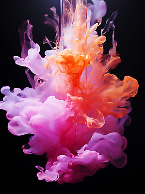 JPG 편집이미지 포스터 추상 잉크 사람없음 액체 디지털합성 번짐 부드러움 편집소스 편집실사 AI컴퓨터그래픽 AI콘텐츠 무늬 감각 CG 파일형식 효과