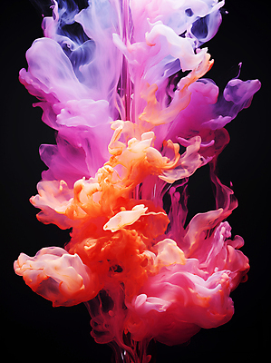 JPG 편집이미지 포스터 추상 잉크 사람없음 액체 디지털합성 번짐 부드러움 편집소스 편집실사 AI컴퓨터그래픽 AI콘텐츠 무늬 감각 CG 파일형식 효과