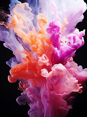 JPG 편집이미지 포스터 추상 잉크 사람없음 액체 디지털합성 번짐 부드러움 편집소스 편집실사 AI컴퓨터그래픽 AI콘텐츠 무늬 감각 CG 파일형식 효과