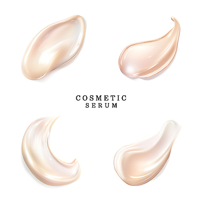 JPG 편집이미지 사람없음 뷰티 화장품 크림 질감 베이지색 세럼 편집실사 AI포토 AI콘텐츠 컬러 CG 파일형식