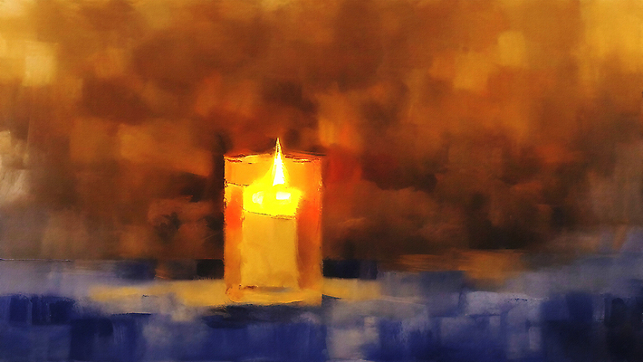 JPG 백그라운드 일러스트 초 촛불 탁자 사람없음 빛 갈색 분위기 오브젝트 그림 감성 향초 유화 국내일러스트 AI일러스트 AI콘텐츠 컬러 가구 컨셉 미술 파일형식