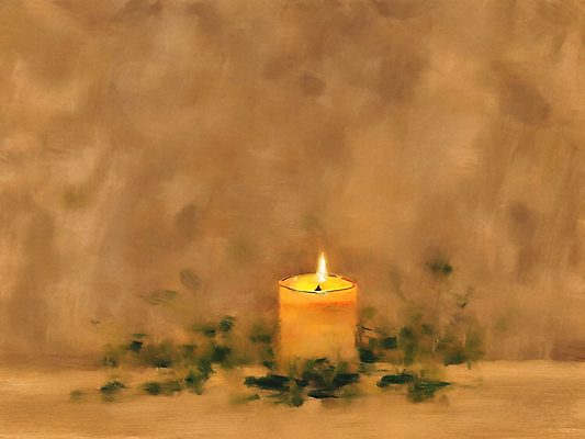 JPG 식물 꽃 백그라운드 잎 일러스트 초 촛불 사람없음 빛 갈색 분위기 오브젝트 그림 감성 향초 유화 국내일러스트 AI일러스트 AI콘텐츠 컬러 컨셉 미술 파일형식