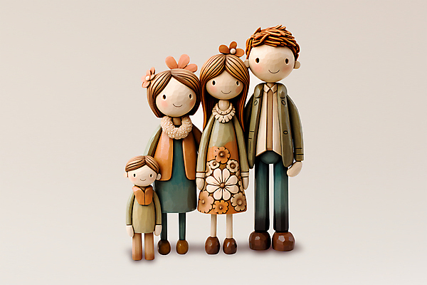 PSD 편집이미지 여자 남자 꽃 어린이 가족 청소년 엄마 소년 여러명 성인 아빠 클레이아트 이미지편집 식물 다수 관계 사람 공예 점토 파일형식