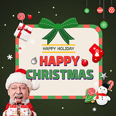 서양인 백인 남자 리본 중년 50대 크리스마스 겨울 눈사람 사탕 크리스마스선물 한명 들기 상반신 초록색 선물상자 산타클로스 인사말 PPT 트리모양 중년남자한명만 오너먼트 모션그래픽 MP4 모션템플릿 모양 외국인 템플릿 1 계절 기념일 컬러 크리스마스장식 모션 디저트 선물 사람 성인 상자 크리스마스트리 동영상 남자한명만 중년남자만 파일형식