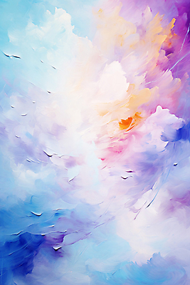 JPG 편집이미지 백그라운드 붓터치 사람없음 파란색 보라색 물감 혼합 질감 유화 이미지편집 편집실사 컬러 미술 미술도구 CG 파일형식