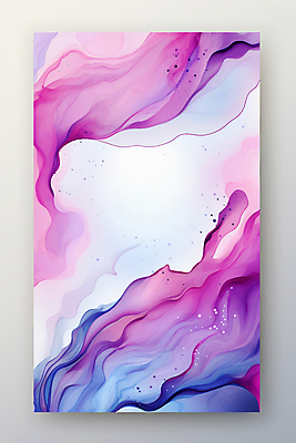 JPG 일러스트 붓터치 수채화 사람없음 보라색 흐름 모던 전단 번짐 미니멀 국내일러스트 AI일러스트 AI콘텐츠 컬러 컨셉 홍보물 파일형식 효과