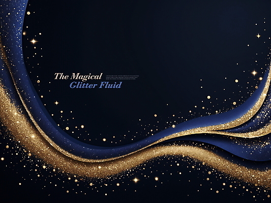 PSD 편집이미지 백그라운드 곡선 프레임 사람없음 반짝임 흐름 금색 남색 디지털합성 웨이브 부드러움 편집소스 이미지편집 선 컬러 컨셉 모션 감각 파일형식