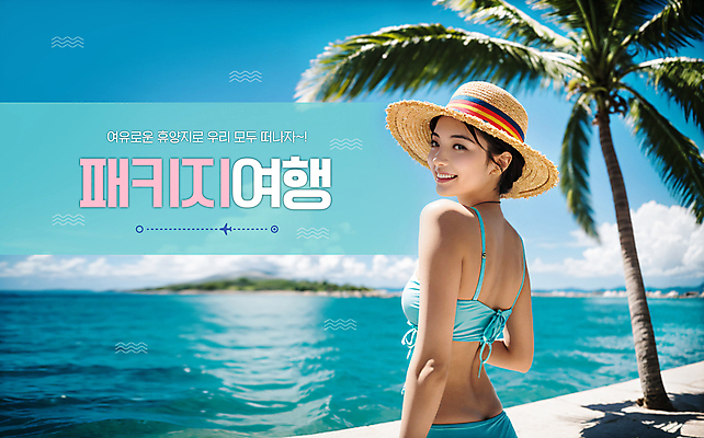 PSD 편집이미지 여자 수영복 바다 섬 여행 열대 한명 미소 상반신 성인 해변 여름 여름휴가 야자수 뒤돌아보기 밀짚모자 패키지 동남아여행 의료성형뷰티 성인여자한명만 프로모션 이미지편집 나무 모자_잡화 1 옷 계절 해외여행 모션 휴가 표정 사람 이벤트 동남아시아 여자한명만 성인여자만 파일형식 여름_계절
