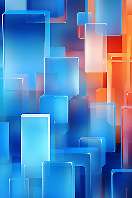 JPG 편집이미지 그래픽백그라운드 사람없음 그래픽 파란색 사각형 블록 겹침 그라데이션 지오메트릭 이미지편집 편집실사 AI컴퓨터그래픽 AI콘텐츠 도형 컬러 백그라운드 CG 파일형식