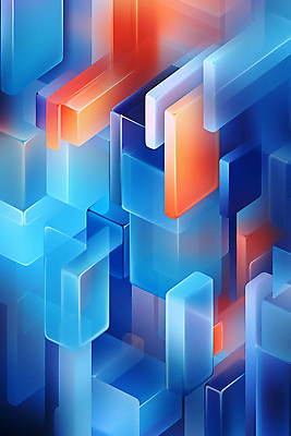 JPG 편집이미지 그래픽백그라운드 사람없음 그래픽 파란색 사각형 블록 그라데이션 지오메트릭 이미지편집 편집실사 AI컴퓨터그래픽 AI콘텐츠 도형 컬러 백그라운드 CG 파일형식