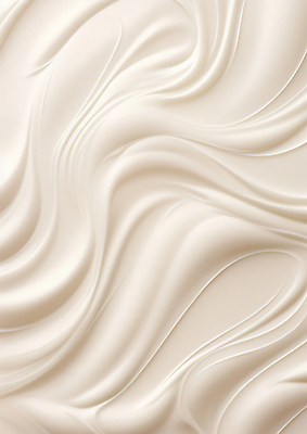 JPG 편집이미지 백그라운드 사람없음 뷰티 크림 질감 웨이브 물결무늬 아이보리 편집실사 AI컴퓨터그래픽 AI콘텐츠 물결 컬러 무늬 CG 파일형식