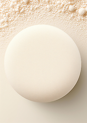 JPG 편집이미지 백그라운드 사람없음 뷰티 원형 가루 질감 아이보리 편집실사 AI컴퓨터그래픽 AI콘텐츠 도형 컬러 CG 파일형식