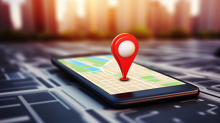 JPG 편집이미지 지도 표시 사람없음 스마트폰 디지털합성 위치 길안내 약도 네비게이션 이미지편집 편집실사 안내 핸드폰 스마트기기 CG 파일형식