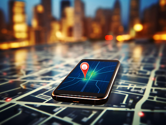 JPG 편집이미지 지도 표시 사람없음 스마트폰 디지털합성 위치 길안내 약도 네비게이션 이미지편집 편집실사 안내 핸드폰 스마트기기 CG 파일형식