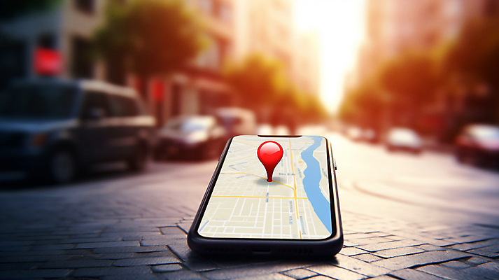 JPG 편집이미지 지도 표시 사람없음 스마트폰 디지털합성 위치 길안내 약도 네비게이션 이미지편집 편집실사 안내 핸드폰 스마트기기 CG 파일형식