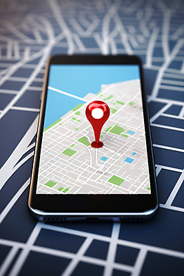 JPG 편집이미지 지도 표시 사람없음 스마트폰 디지털합성 위치 길안내 약도 네비게이션 이미지편집 편집실사 AI포토 AI콘텐츠 안내 핸드폰 스마트기기 CG 파일형식