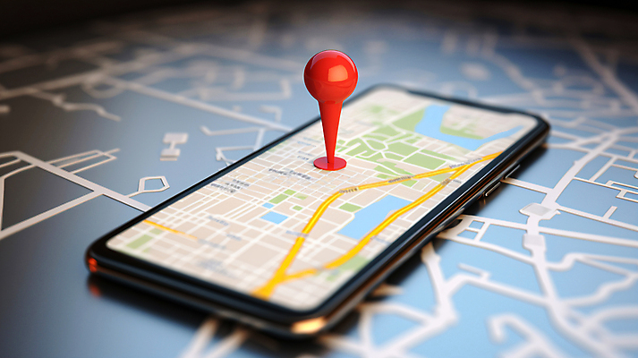 JPG 편집이미지 지도 표시 사람없음 스마트폰 디지털합성 위치 길안내 약도 네비게이션 이미지편집 편집실사 AI포토 AI콘텐츠 안내 핸드폰 스마트기기 CG 파일형식