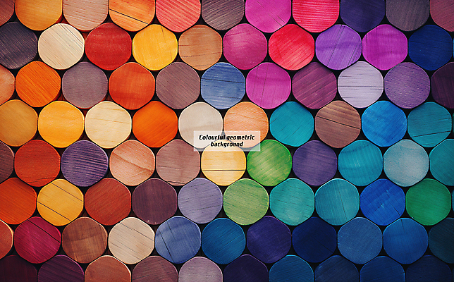 PSD 편집이미지 백그라운드 사람없음 목재 컬러풀 원형 질감 기하학 지오메트릭 이미지편집 편집실사 도형 나무 컬러 무늬 재료 CG 파일형식