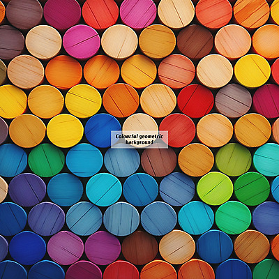 PSD 편집이미지 백그라운드 사람없음 목재 컬러풀 원형 질감 기하학 지오메트릭 이미지편집 편집실사 도형 나무 컬러 무늬 재료 CG 파일형식