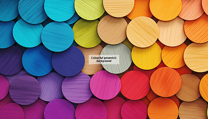 PSD 편집이미지 백그라운드 사람없음 목재 컬러풀 원형 질감 기하학 지오메트릭 이미지편집 편집실사 도형 나무 컬러 무늬 재료 CG 파일형식