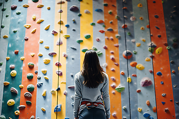 JPG 편집이미지 여자 벽 스포츠 실내 한명 상반신 성인 취미 운동 암벽 디지털합성 암벽등반 클라이밍 성인여자한명만 편집실사 AI인물포토 AI콘텐츠 1 건강 사람 내부 등산 등반 CG 여자한명만 성인여자만 파일형식 AI포토