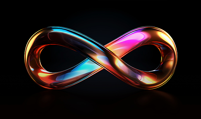 JPG 도형 편집이미지 기호 사람없음 그래픽 심볼 입체 광택 무한 반복 이미지편집 편집실사 AI컴퓨터그래픽 AI콘텐츠 문자 CG 파일형식