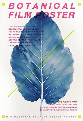 PSD 식물 포스터 낙엽 잎 일러스트 나뭇잎 타이포그라피 사람없음 그래픽 빈티지 분위기 인쇄 판화 국내일러스트 문자 컨셉 미술 파일형식